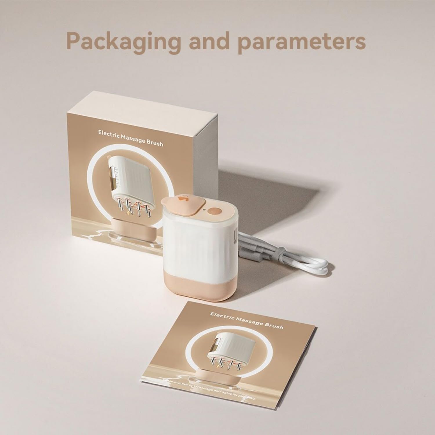 Kimairay 2 in 1 hair oiling applicator package contents view