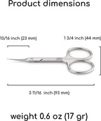 Maluk professional nail care tool showcasing the polished back face of the blade.