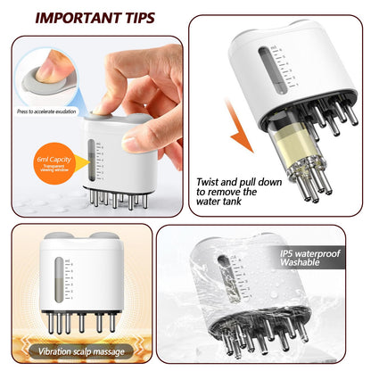 Pawfan hair growth oil applicator 6 ml removable tank