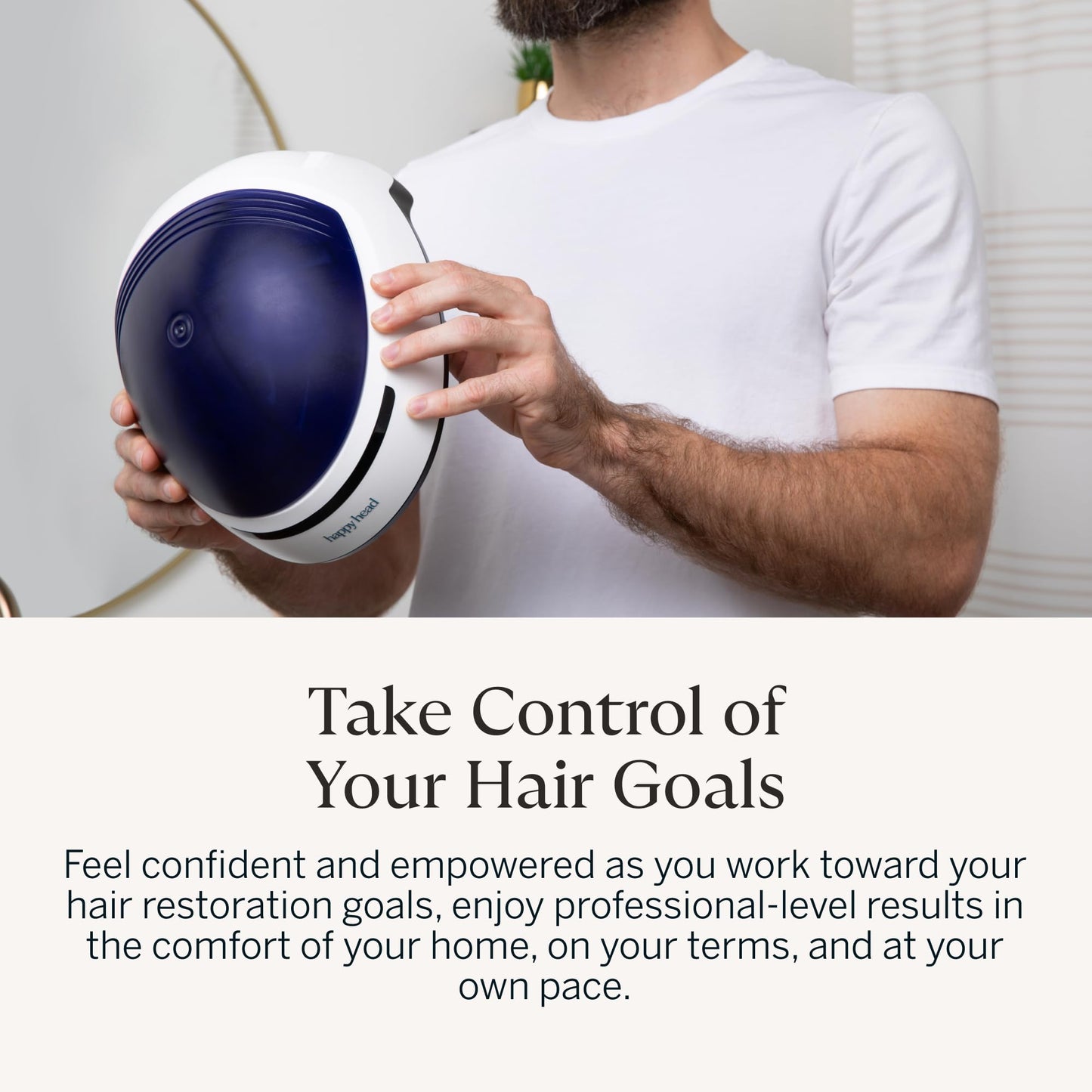 Happy Head laser helmet for men and women