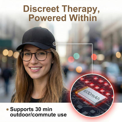 Packaging for Cilate red light therapy hair growth device