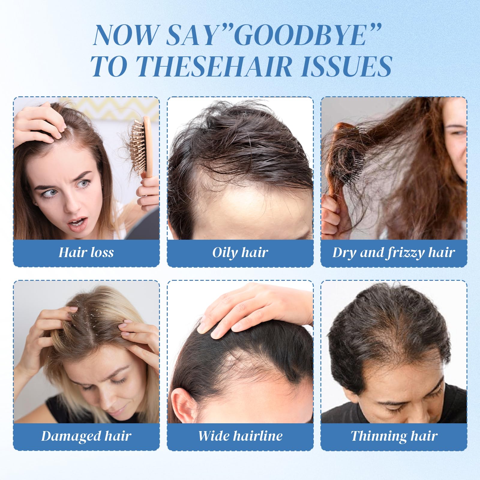 Jitesy home use red light device for hair regrowth treatment showing the soft massage bristles close up.