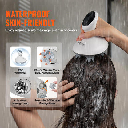 Vevor electric massager showing facial cleansing function