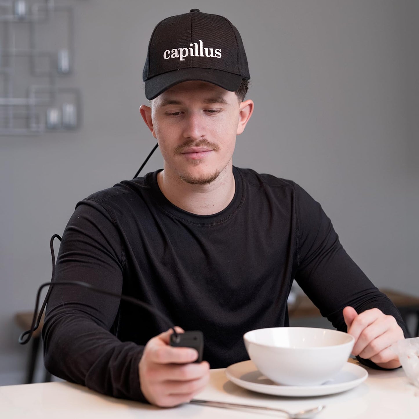 Capillus Plus packaging and included accessories