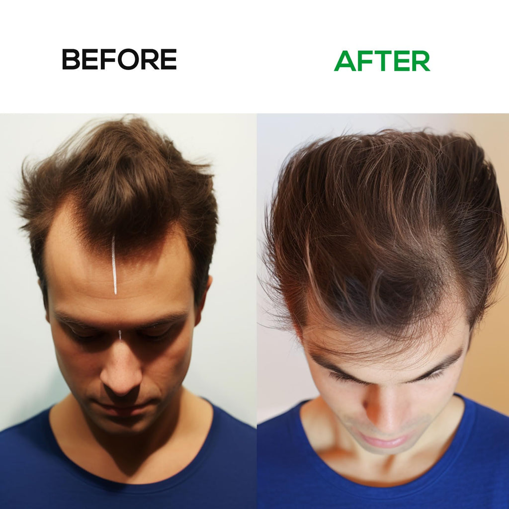 Winter Plum unisex hair thinning treatment device lifestyle view