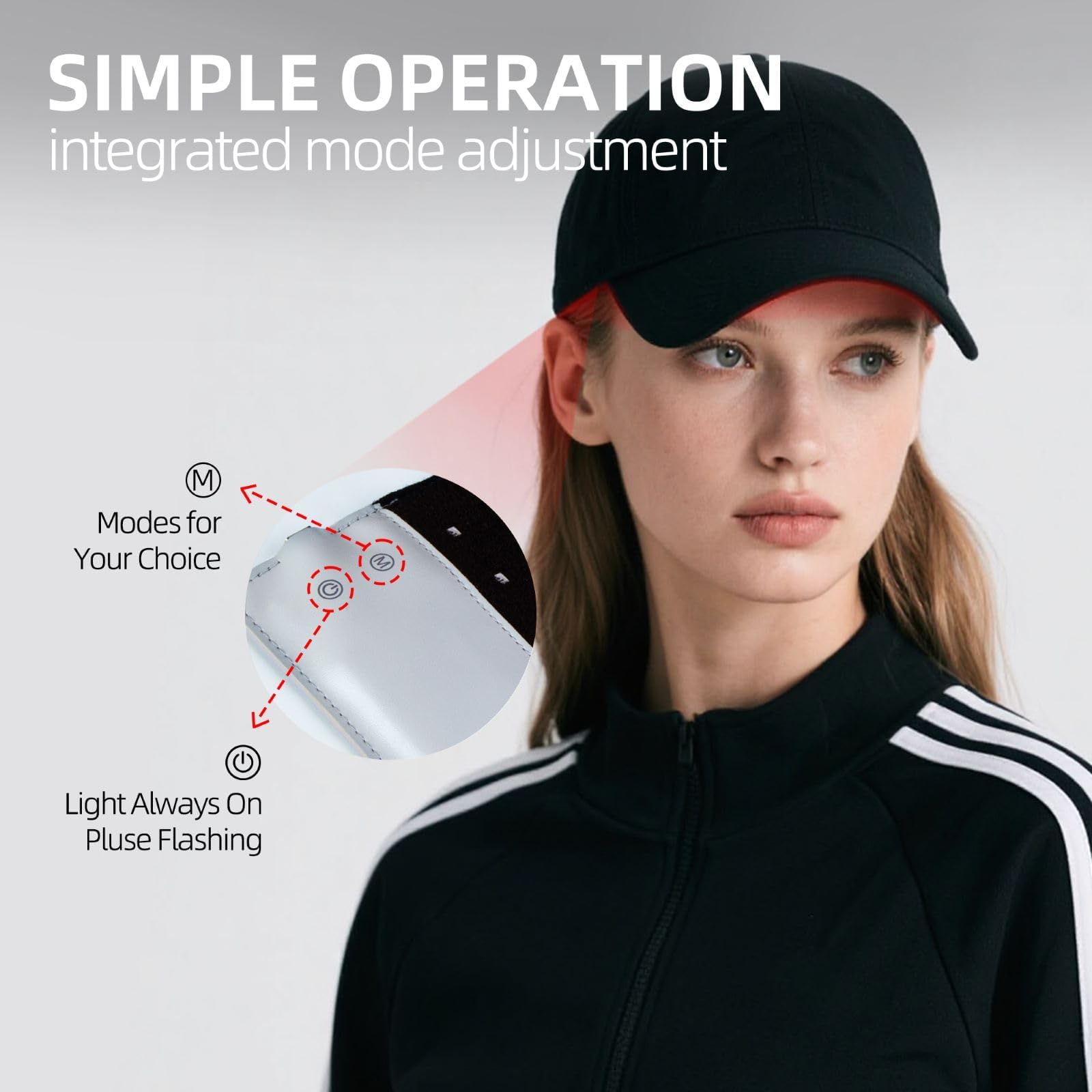 Packaging and contents of Carviki infrared hair therapy device