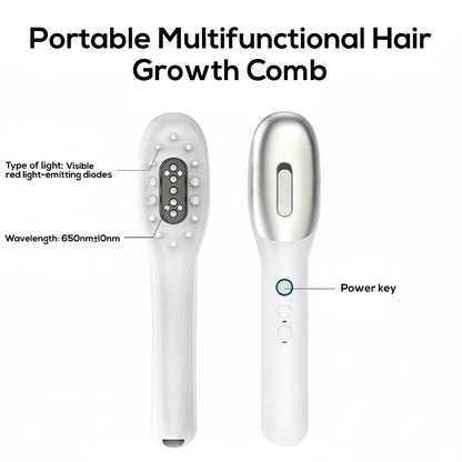 Vavis rechargeable red light therapy comb for professional home scalp treatment