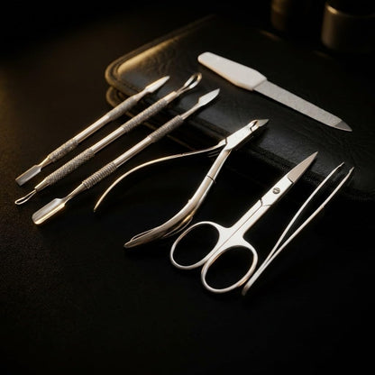 Qexle grooming kit for men and women open view