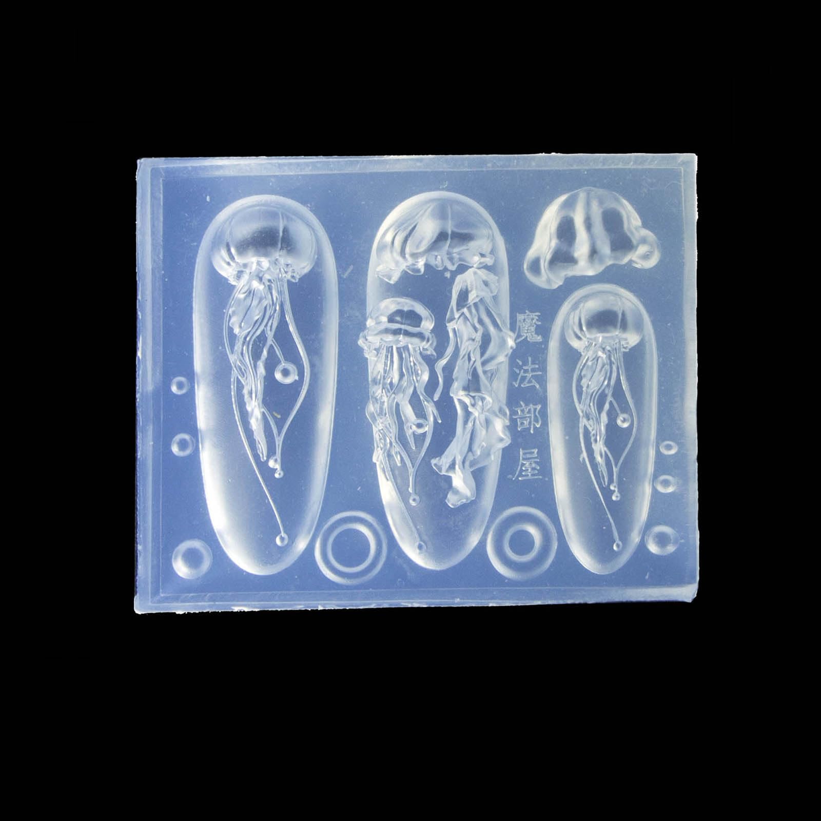 Creative ocean themed nail decoration mold for beauty salons