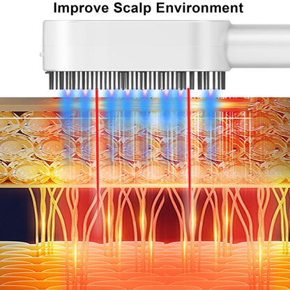 Cwtul laser hair brush with oil applicator bristles