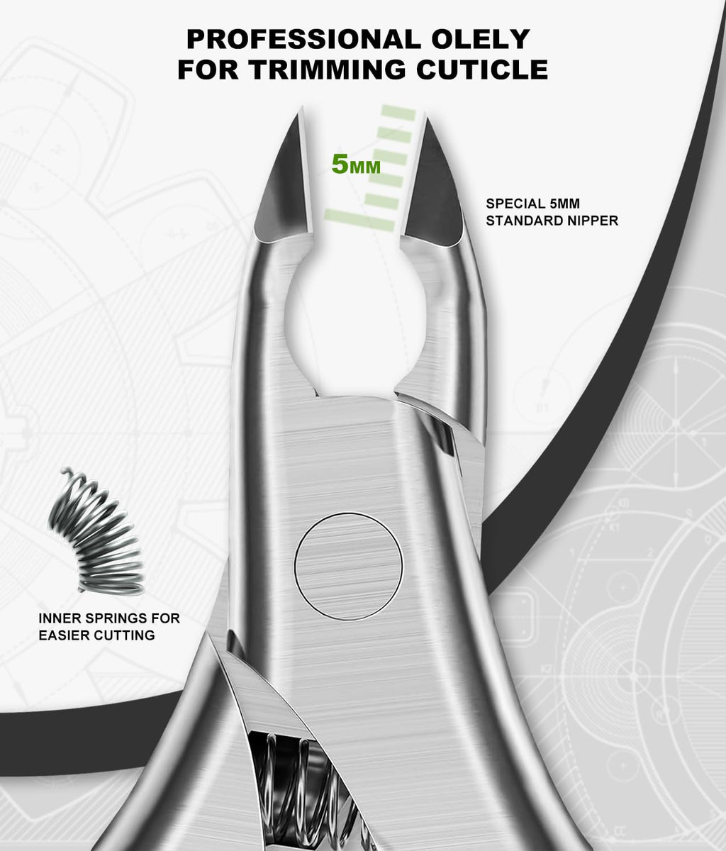 Dual-ended nail pusher tool from Illfer manicure kit