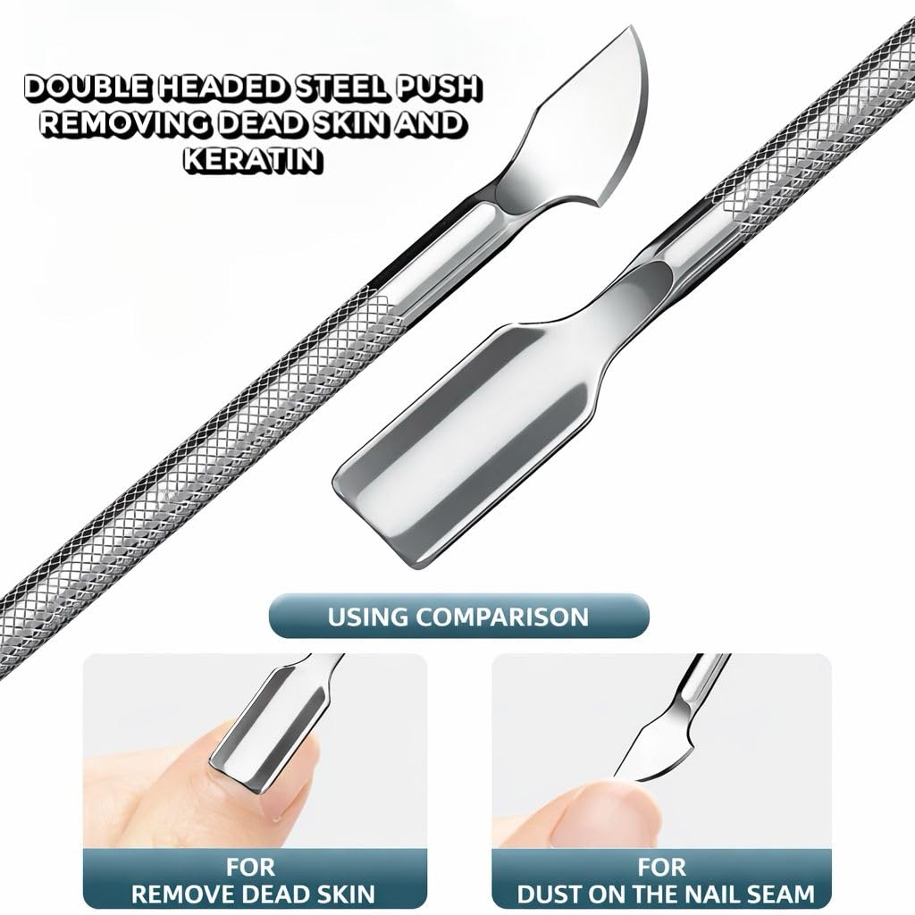 Professional nail cutter and nipper set for pedicure