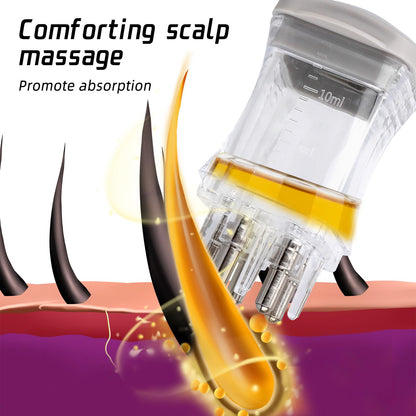 Gosknor 10ml hair serum applicator bottle scale detail
