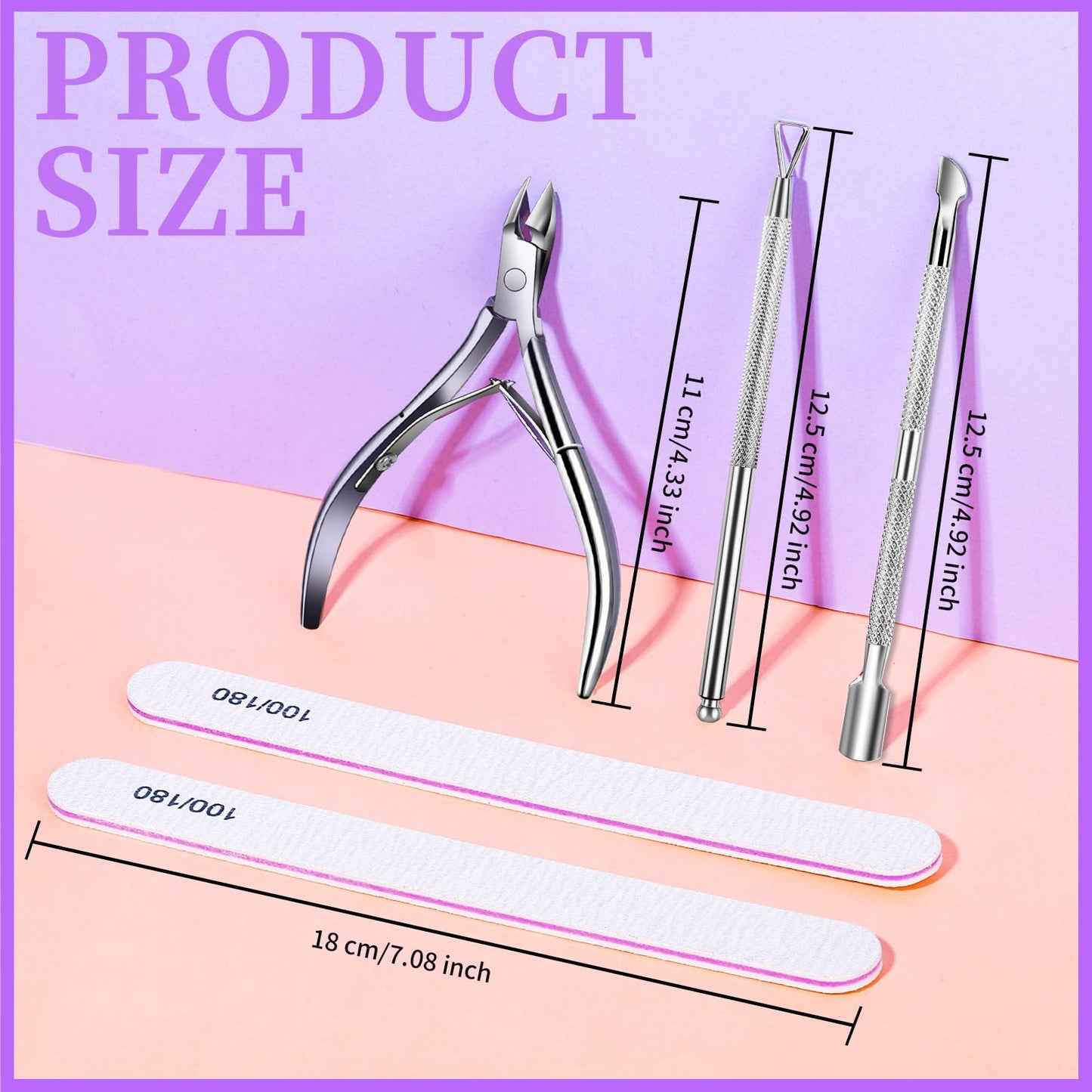 Close up of Teenitor cuticle trimmer precision tip