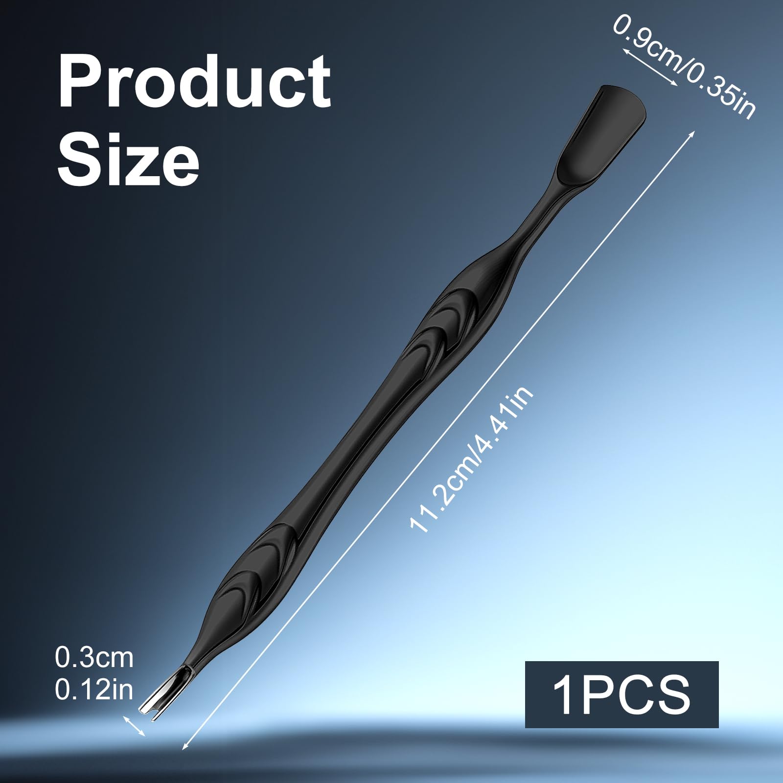 Ergonomic contoured handle of Nippes Solingen nail tool