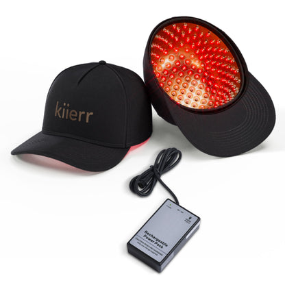 Side profile of Kiierr 272 Premier laser hair growth device