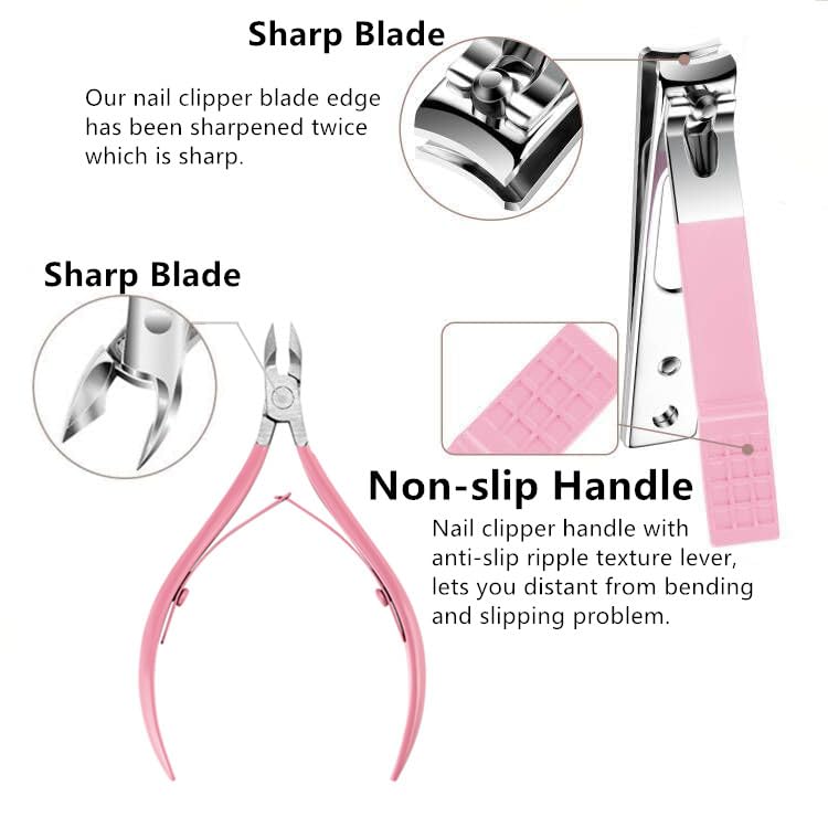 Walentin Profwr nail clipper and cuticle kit set in packaging.