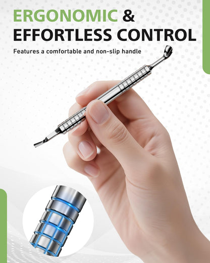 Fvion professional nail tool demonstrating non-slip grip