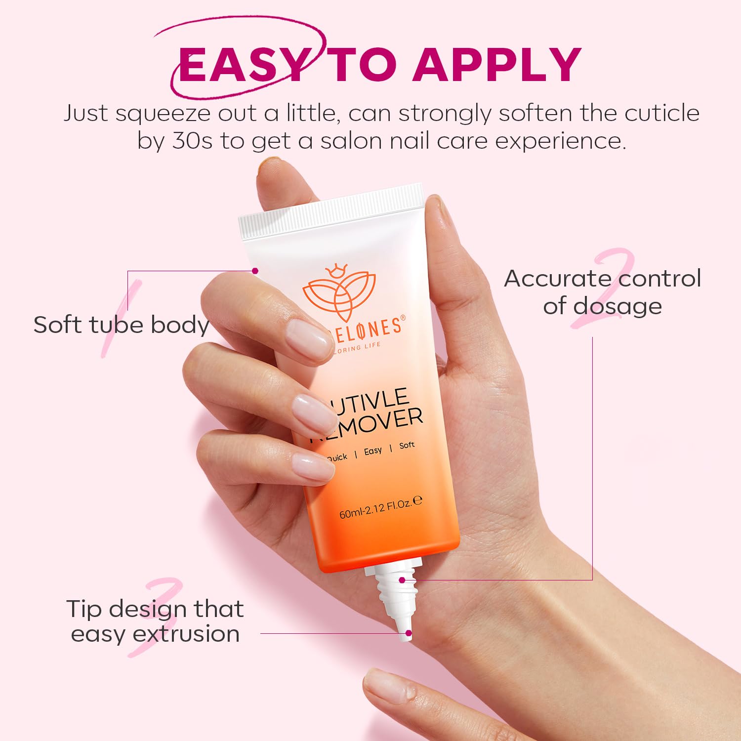 Modelones nourishing cuticle oil pen and tools