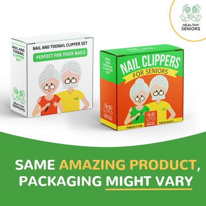 Healthy Seniors nail clipper set contents and components