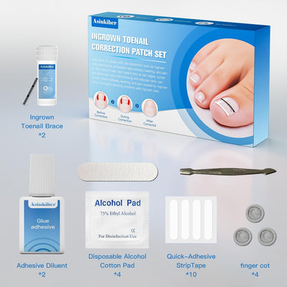 Waterproof nail correction tool for daily comfort
