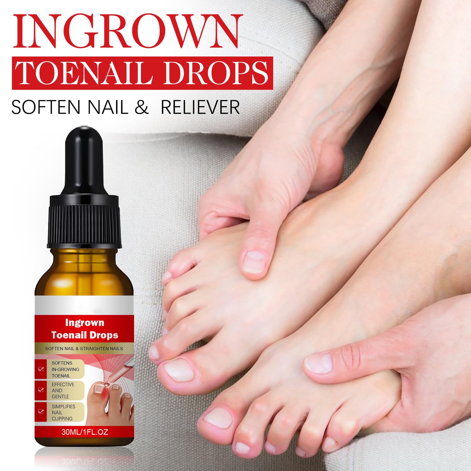 Ingrown toenail treatment kit packaging contents