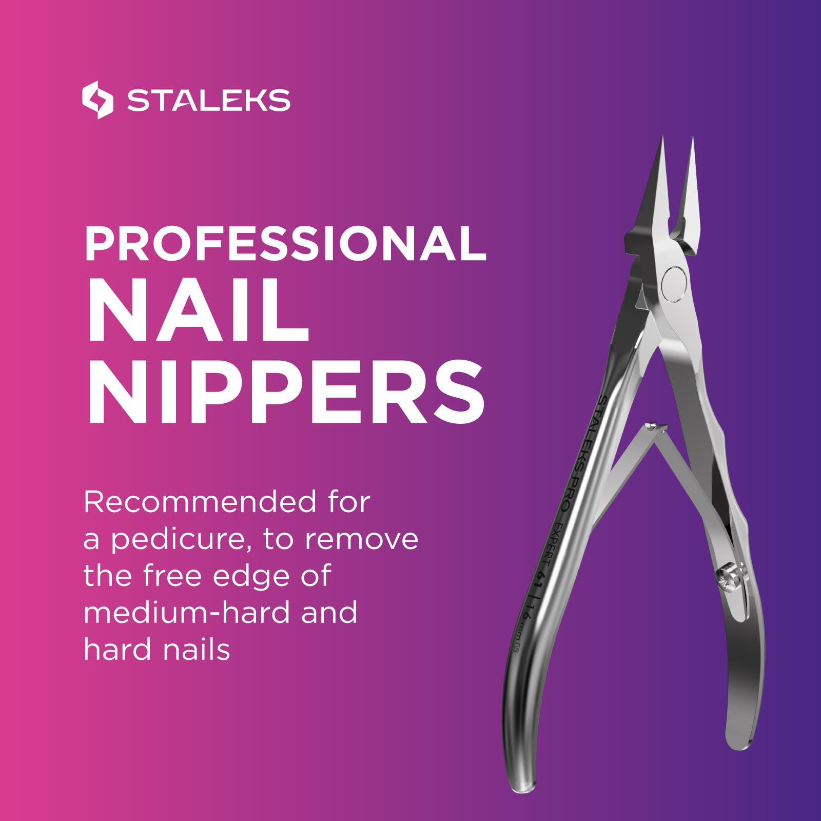 Staleks Pro Expert 61 professional pedicure tool in packaging