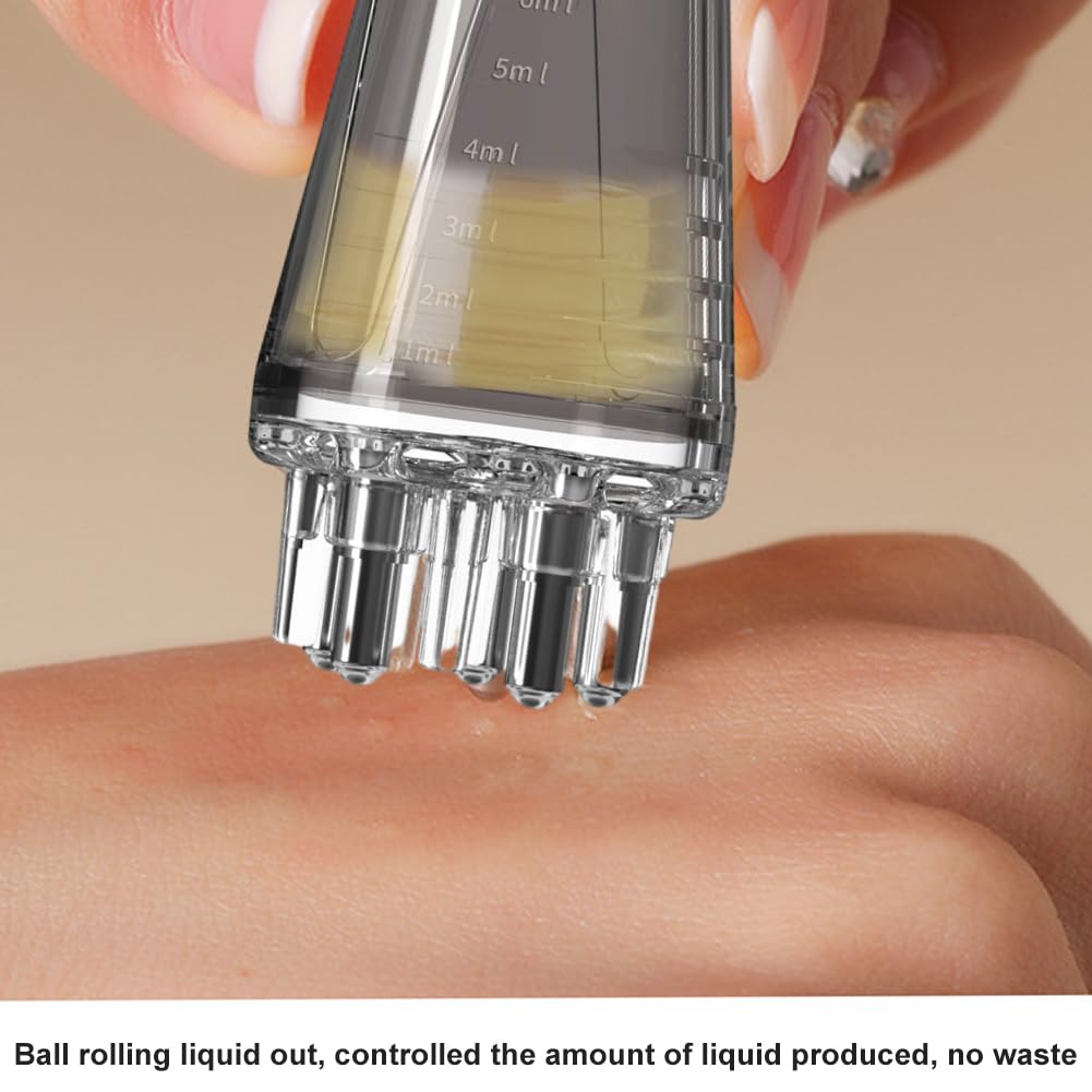 Precision liquid control hair growth applicator bottle