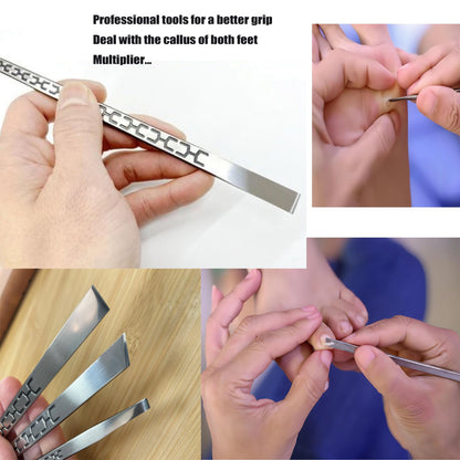 Professional foot skin scraper and callus removal tools