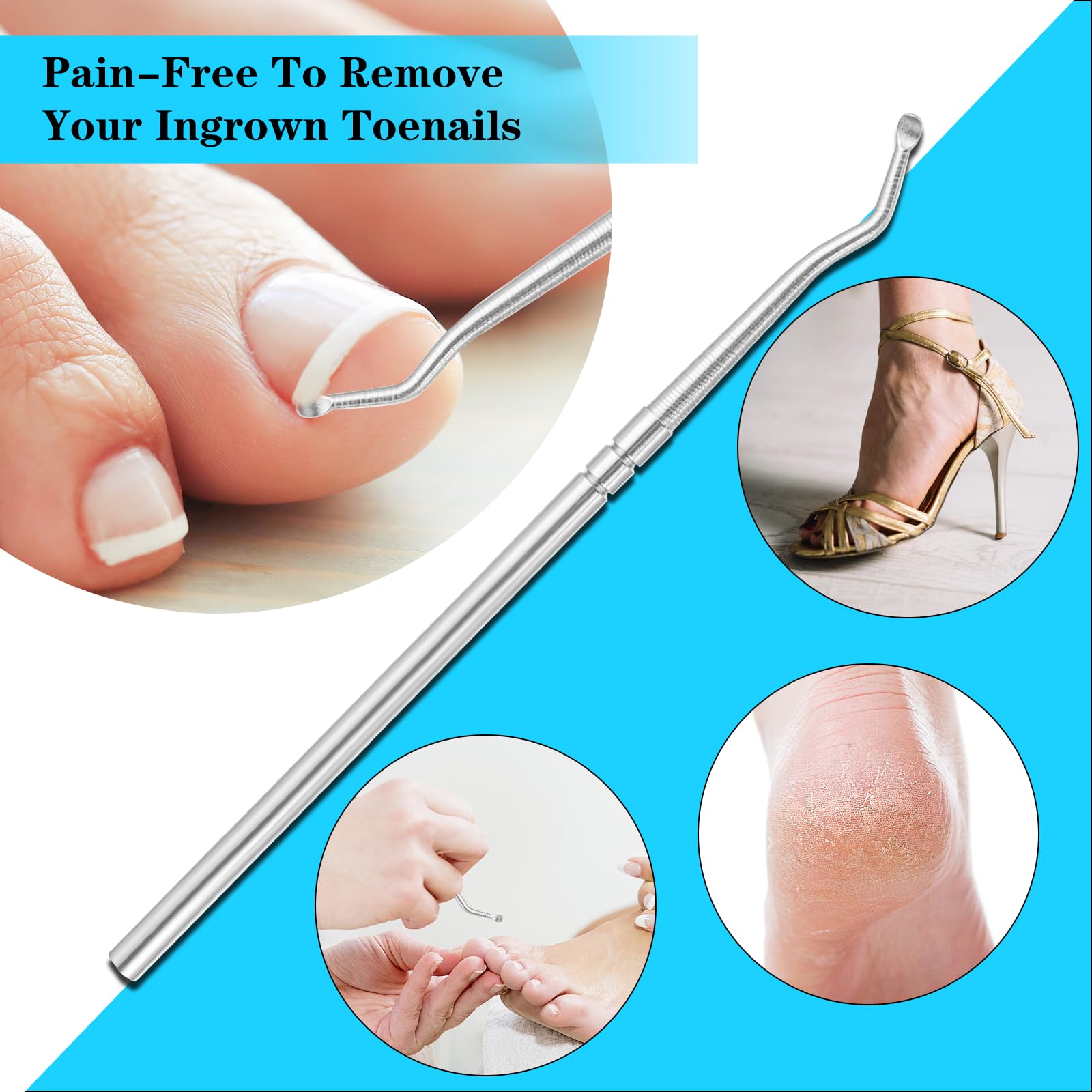 Abeillo nail alignment kit contents on clean background