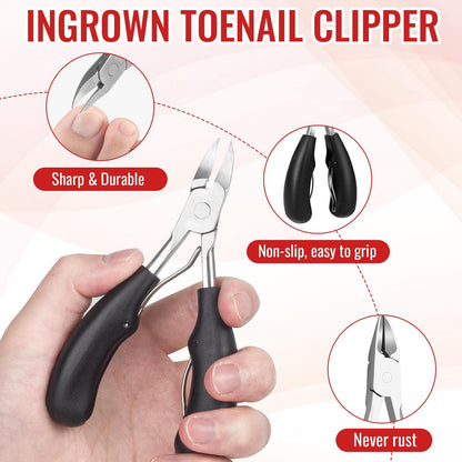 Ingrown toenail corrector tool and patches
