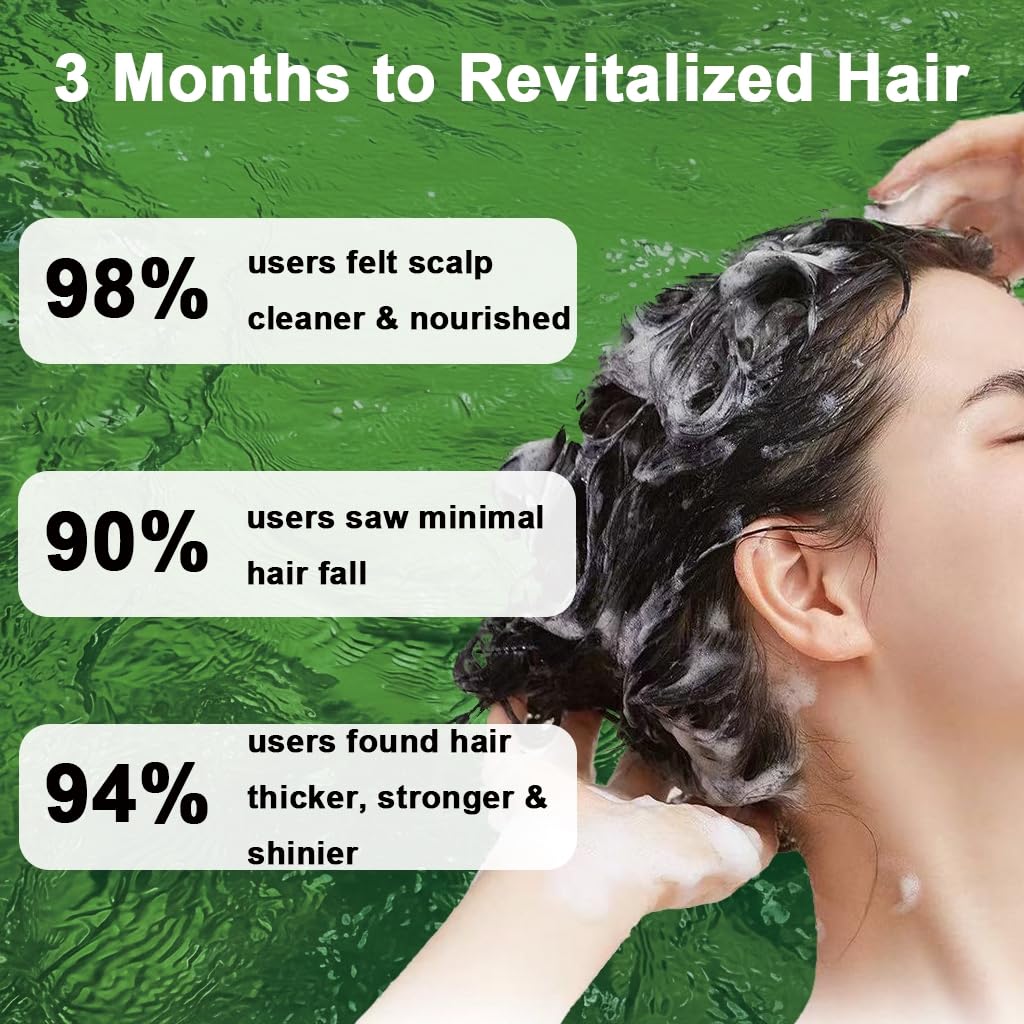 REAXI deep cleansing rosemary shampoo back label with clear usage instructions