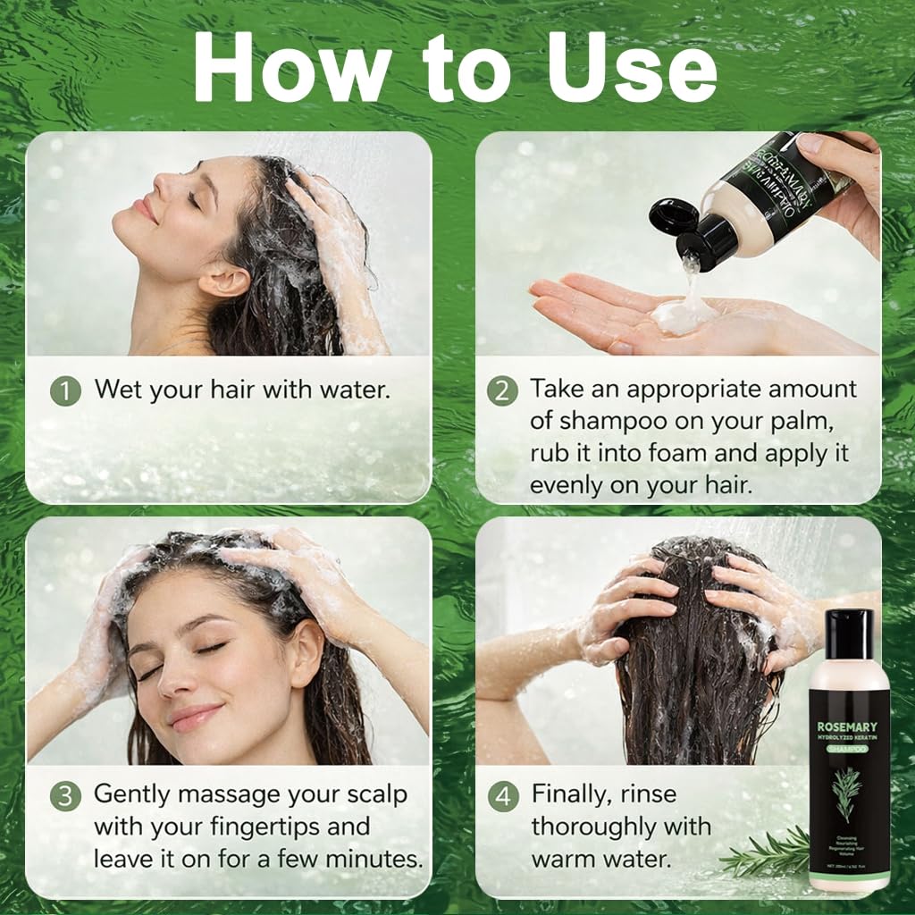 Strengthening and volumizing hair loss shampoo suitable for both men and women