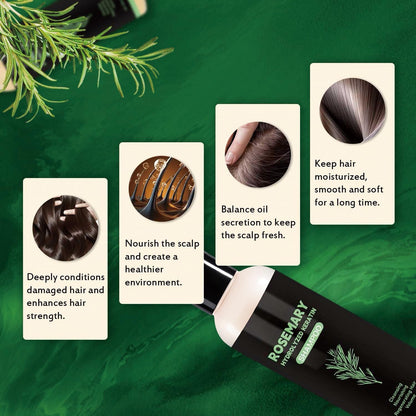 USA imported REAXI rosemary shampoo for healthy scalp and full volume hair texture