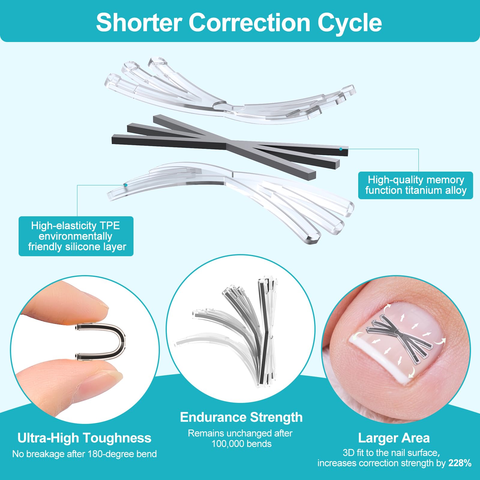 Anti-friction patches from the professional pedicure set being applied over a toe for shoe comfort