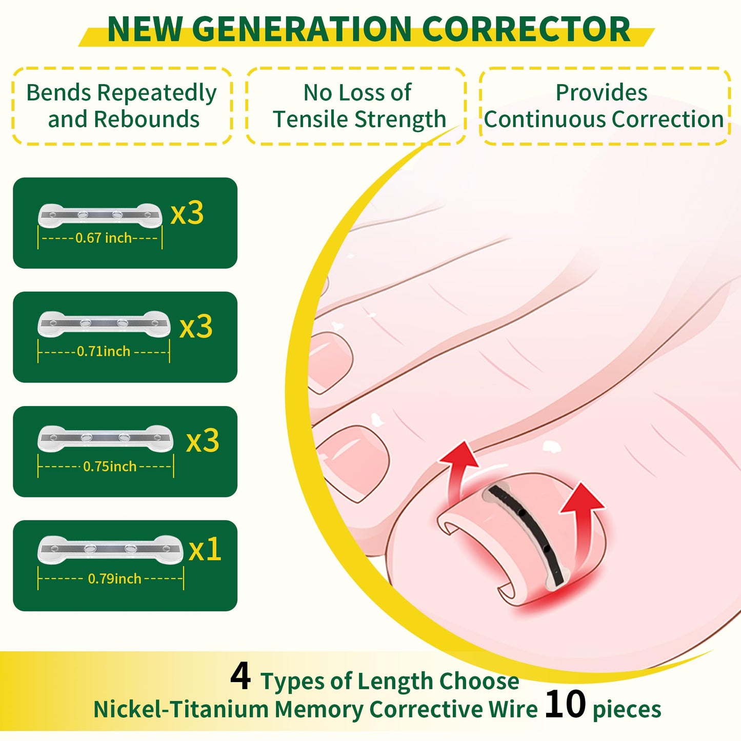 Waterproof ingrown toenail treatment patch demonstration