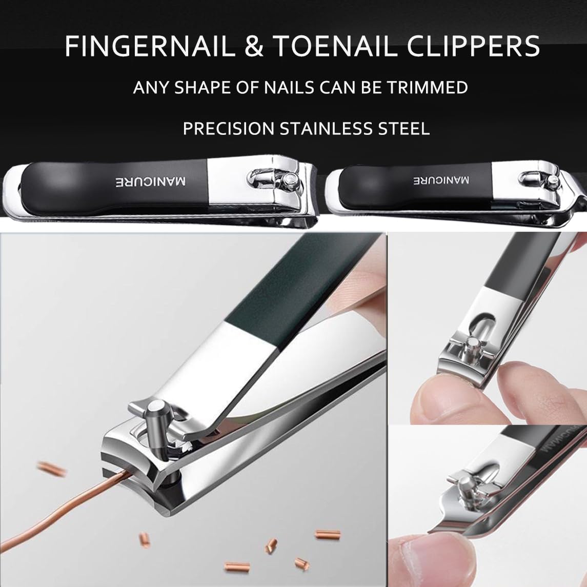 Fuwddy pedicure tools inside professional storage case