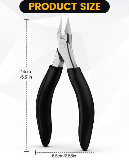 Authentic BEZOX imported professional toenail tool package layout with the steel metal file included.