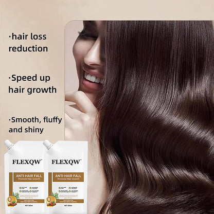 FLEXQW natural plant extract shampoo for female hair loss prevention