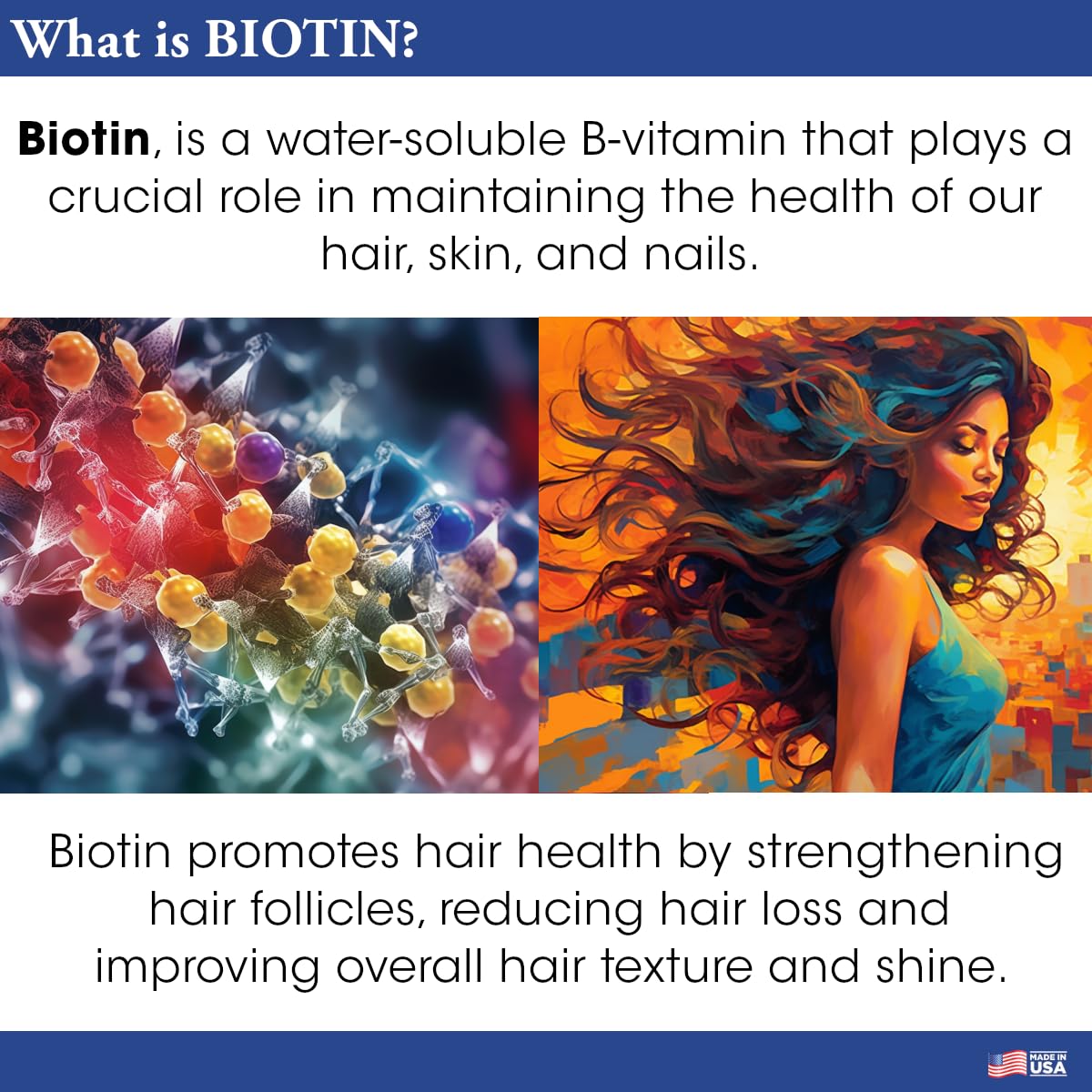 Authentic USA imported Difeel biotin shampoo for men and women
