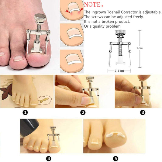 Jtieo stainless steel nail clippers and pedicure tools set