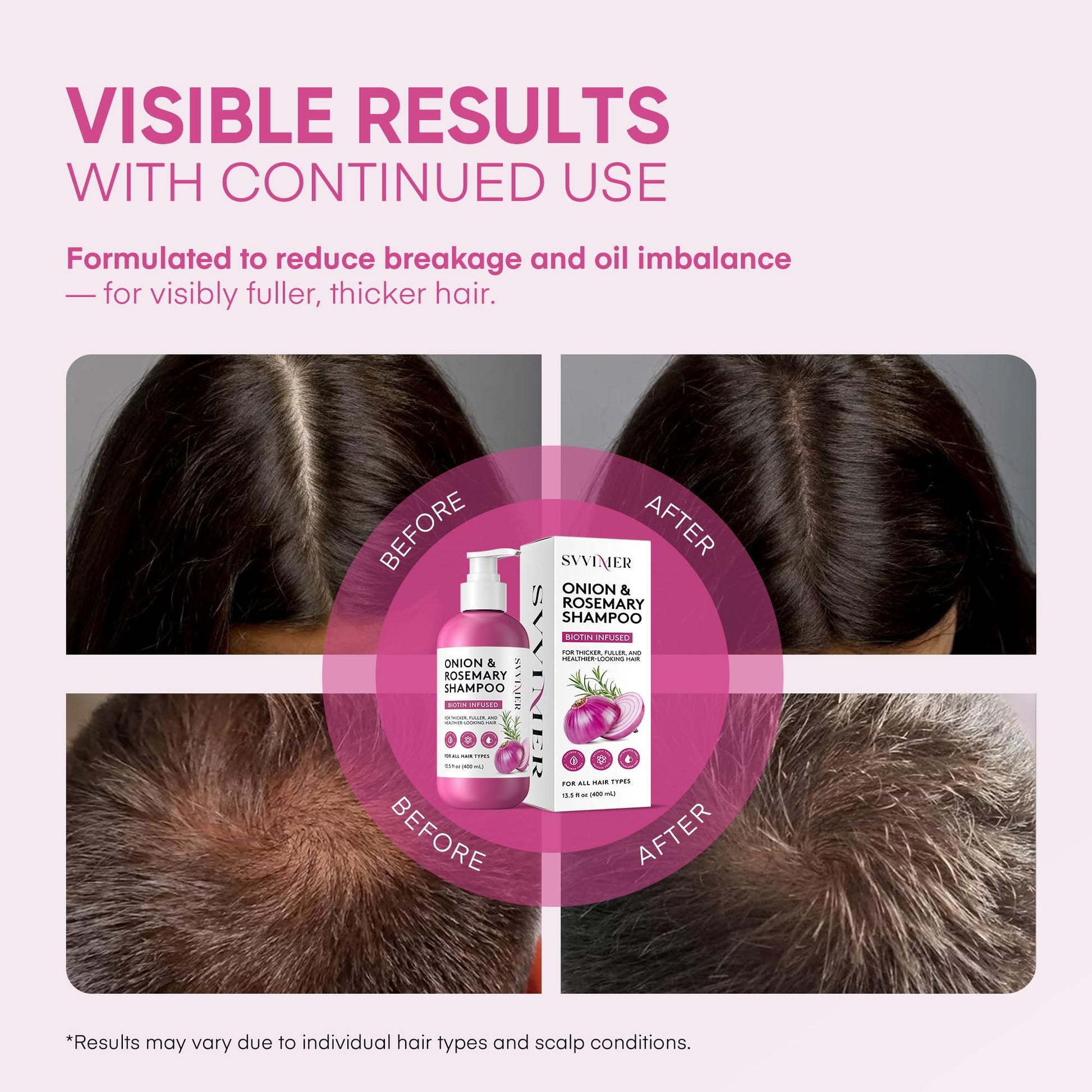 Svvimer sulfate free hair loss shampoo botanical gel formula texture