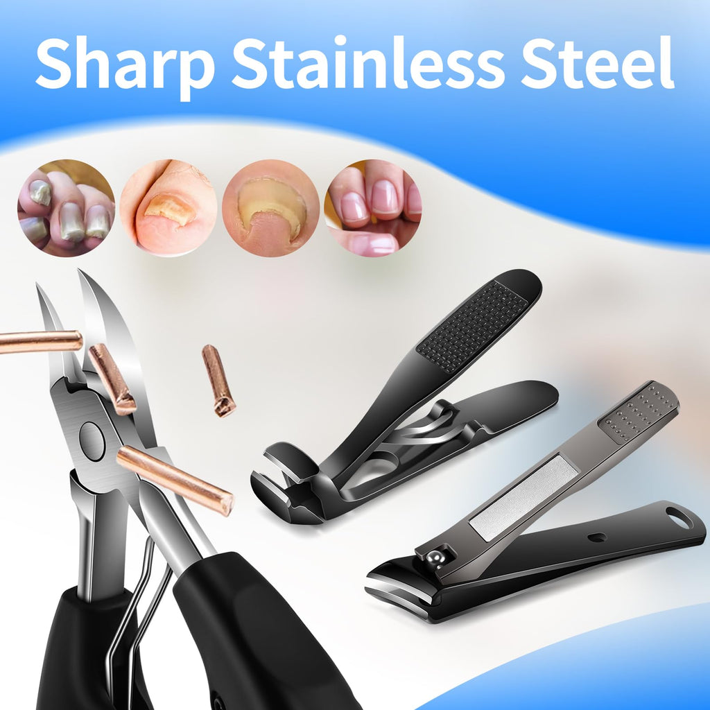 Twinwolf brand stainless steel clipper set for home pedicure