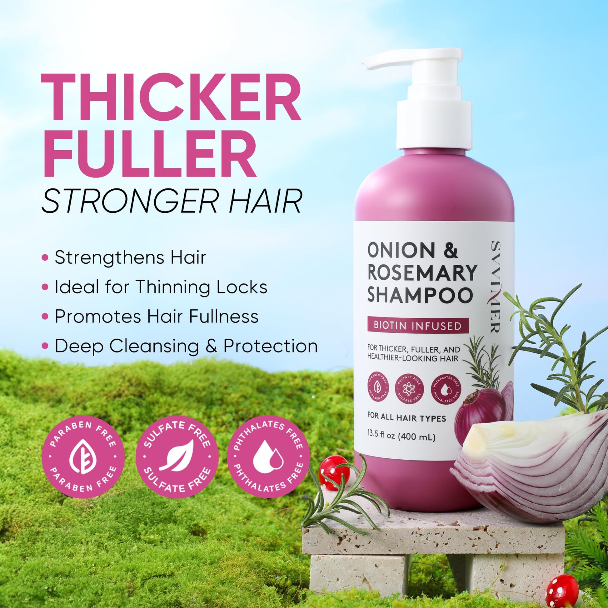 Svvimer paraben free scalp clarifying shampoo rich lather demonstration