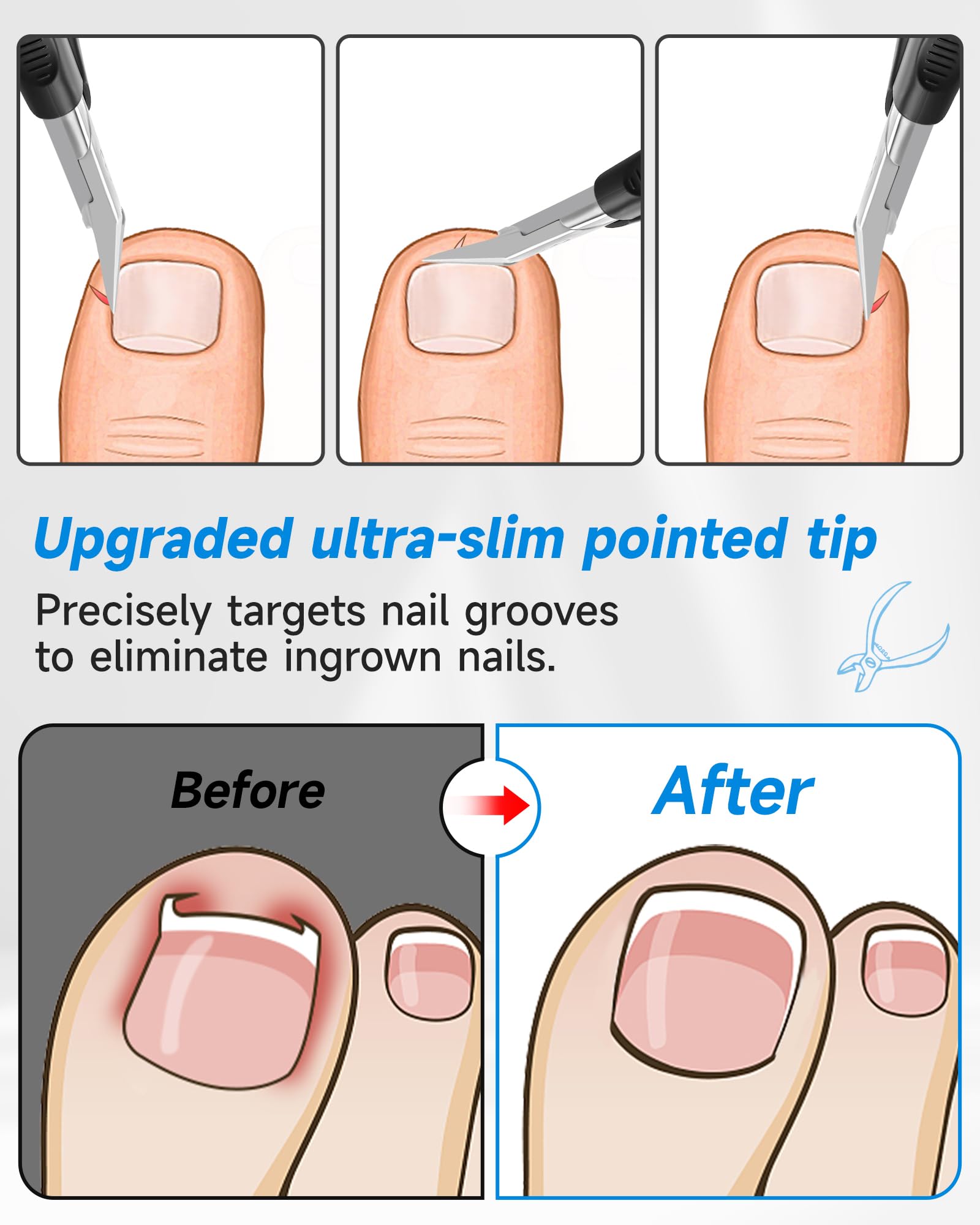 Tisojpod nail clipper showing spring mechanism