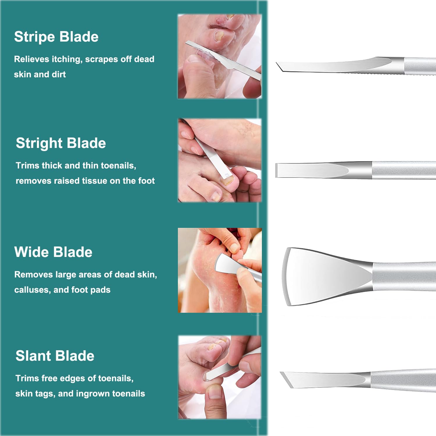 High hardness stainless steel nail cutter and trimmer