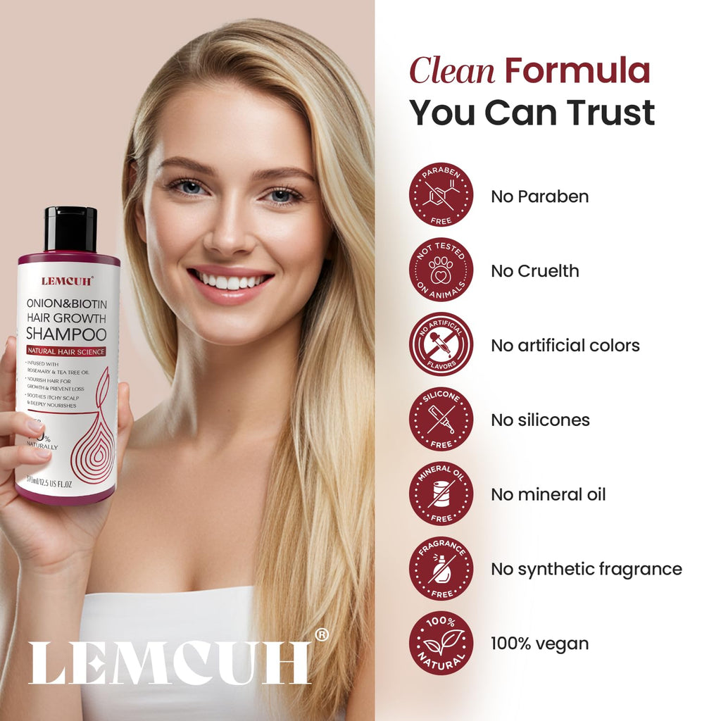 Technical Precision Lemcuh twelve point five fluid ounces shampoo bottle packaging