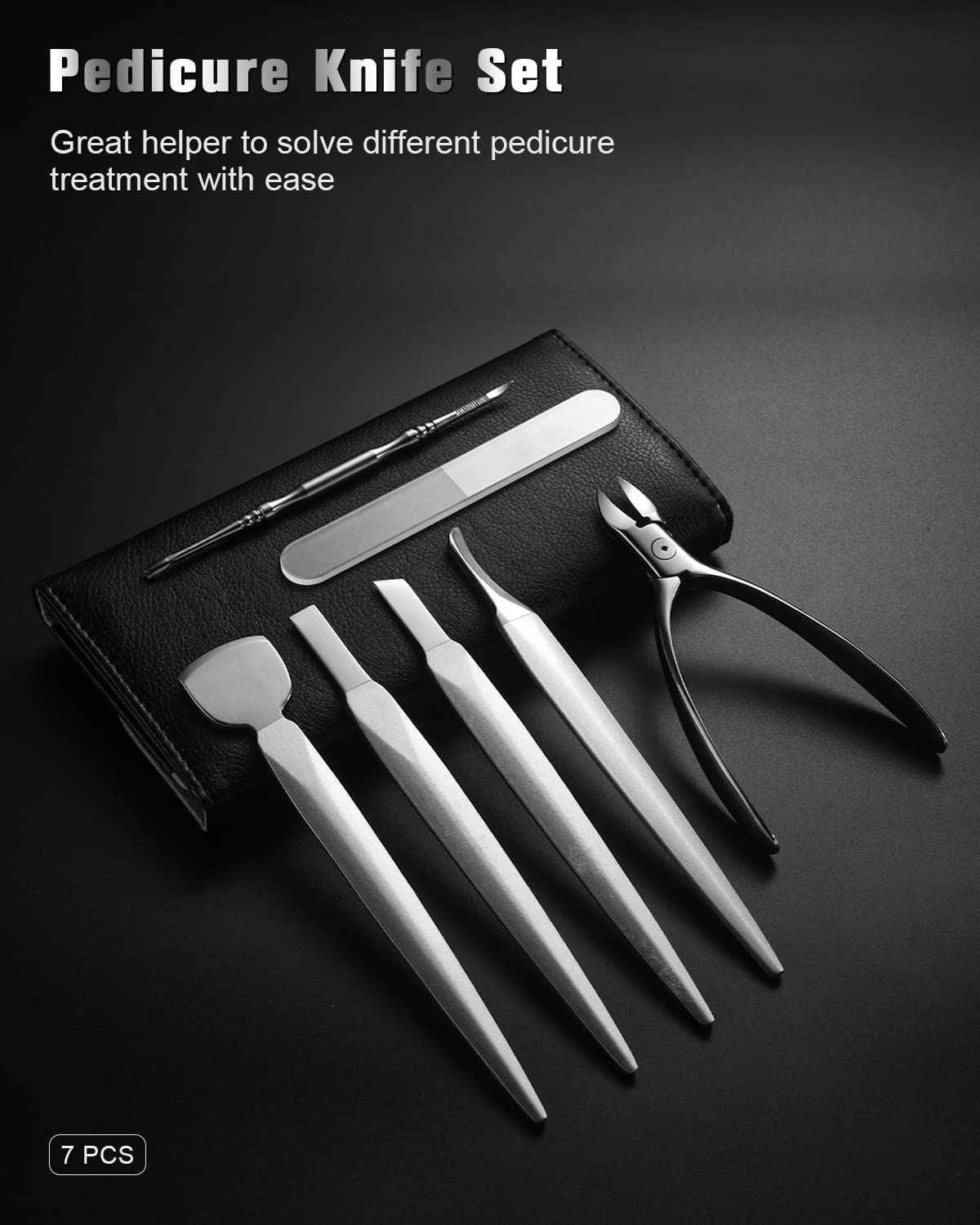 Feryes stainless steel toenail clippers and grooming tools
