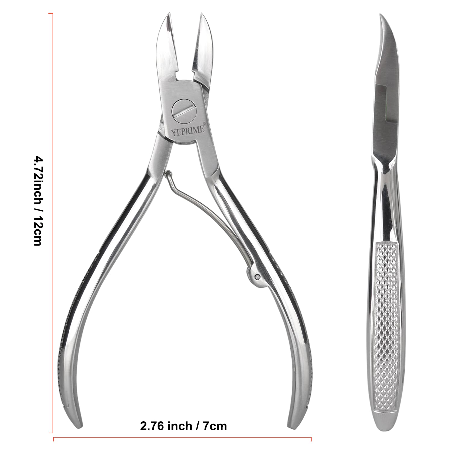 Feryes toenail clippers showing double spring mechanism