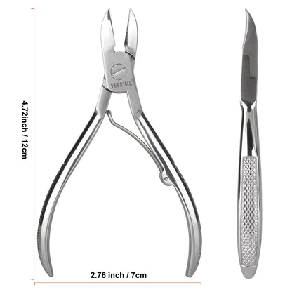 Feryes toenail clippers showing double spring mechanism